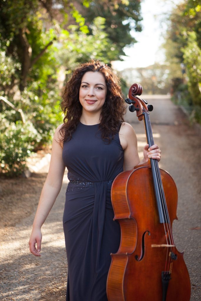 Amy Goodwin online cello studio Surrey Music Tutors Online